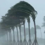 हल्की बारिश और आंधी के बाद राज्य के कई हिस्सों में तापमान गिरा