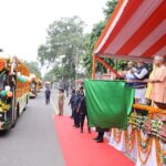 गौतमबुद्धनगर को सीएम योगी की बड़ी सौगात: 45 इलेक्ट्रिक बसों को दिखाई हरी झंडी, जेवर एयरपोर्ट के लिए मिलेगी सीधी सेवा