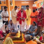 मणिमहेश्वर शिव मंदिर में नवमी पर हुआ भव्य दुर्गा महापूजन और भंडारा, उमड़े श्रद्धालु