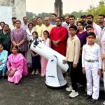 लखनऊ विश्वविद्यालय में शरद पूर्णिमा पर खगोलीय आयोजन: प्राचीन भारतीय ज्ञान और आधुनिक दूरबीनों का हुआ अनूठा संगम